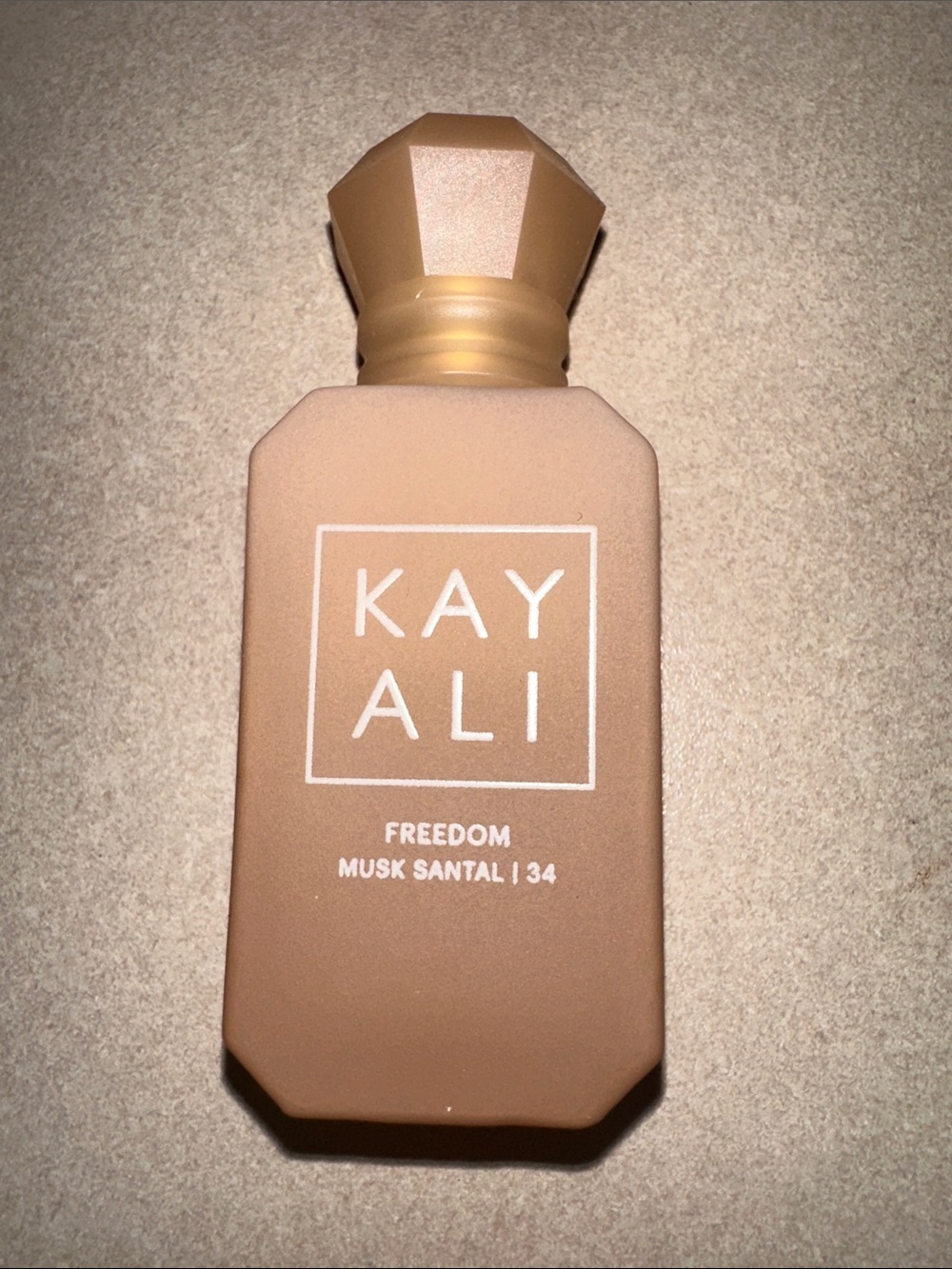 Mini Kayali Freedom Musk Santal | Women's Fragrance in Taupe